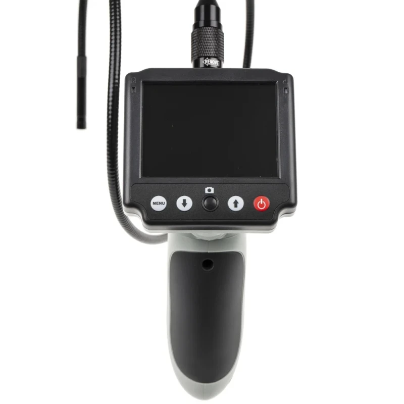 RS PRO 8 mm Probe Inspection Camera with 880 mm Probe Length, 640 x 480 Pixel Resolution, LED Illumination, ABS 913-1560