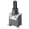 KNITTER-SWITCH Push Button Switch Momentary PCB SPST Black LED IP67 20V dc 20V ac SSP 1 CB-R