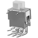 KNITTER-SWITCH IP67 PCB Slide Switch DPDT On-Off-On 50mA Polybutylene Terephthalate 