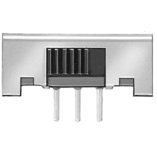 KNITTER-SWITCH PCB Slide Switch DPST 350mA Polyoxymethylene MFP 2220-R