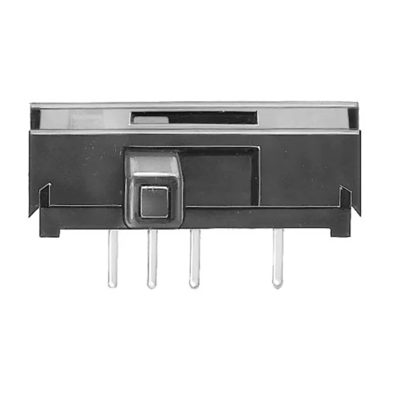 KNITTER-SWITCH PCB Slide Switch SPST Latching 200mA, 30V DC, Phosphor Bronze Actuator MFP 421 N-RA