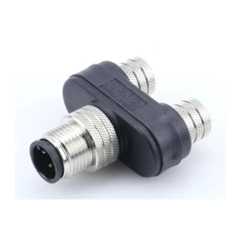 Brad from Molex Straight Circular Connector Adapter 3A 75V DC M8 Male to 4 Contact Female 1200890031
