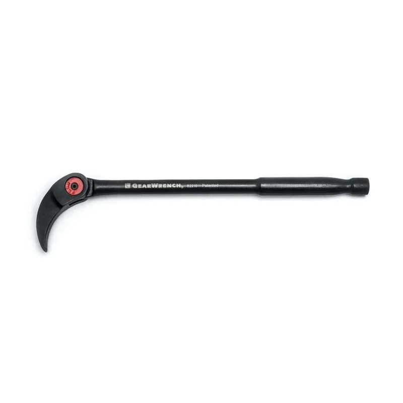 GearWrench Crow Bar Alloy Steel Black Phosphate Finish Curved End 254mm Length 82210