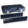 GearWrench 29-Piece 1/2 in 6 Point Impact Socket Set Chrome Molybdenum Steel Manganese Phosphate Finish 84935N