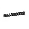 GearWrench 12-Piece 1/2 in Drive 6 Point Impact Socket Set Chrome Molybdenum Steel Manganese Phosphate Finish 84930N