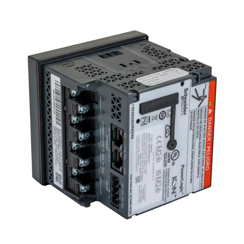 Schneider Electric 3 Phase Electromechanical LCD Energy Meter PM8000 Series METSEPM82401
