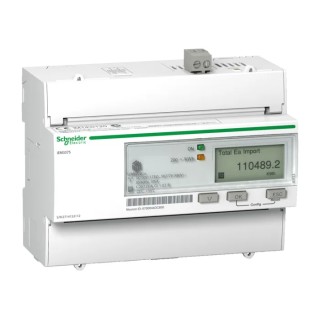 Schneider Electric 3 Phase Electronic LCD Energy Meter Acti9 iEM Series A9MEM3375