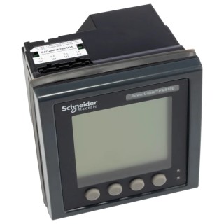 Schneider Electric 3 Phase Electromechanical Digital Power Meter LCD Display PM5000 Series METSEPM5110