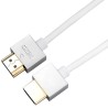 RS PRO 7.5 m Male HDMI to Male HDMI Custom Install HDMI Cable 1.4b White 913-4828
