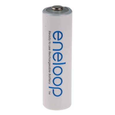 Eneloop Nickel Metal Hydride Rechargeable AA Battery 1.2 V 1.9 Ah Pack of 8 BK-3MCDE/8BE