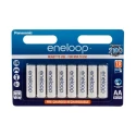 Eneloop Nickel Metal Hydride Rechargeable AA Battery 1.2 V 1.9 Ah Pack of 8 BK-3MCDE/8BE