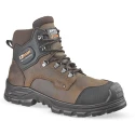 Jallatte SOFTANE BTP Black Composite Toe Capped Men's Ankle Safety Boots Size UK 6 EU 39, EN ISO 20345:2011 JALFIR 00JJE41 39