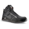 AIMONT 24 Bit Black Grey Aluminium Toe Capped Unisex Ankle Safety Boots Size UK 12 EU 47 Model KANYE ABI04 47
