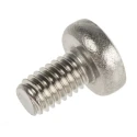 RS PRO A2 Stainless Steel Pan Head Pozidriv Machine Screw M3.5 Thread, 6mm Length 914-1504