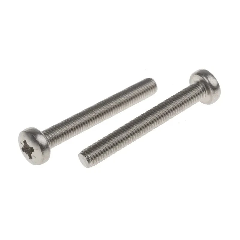 RS PRO Pan Head Pozidriv Stainless Steel Machine Screw M5 Thread 40mm Length 914-1513
