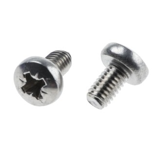 RS PRO Pozidriv Pan Stainless Steel Machine Screw M3 5mm 914-1497