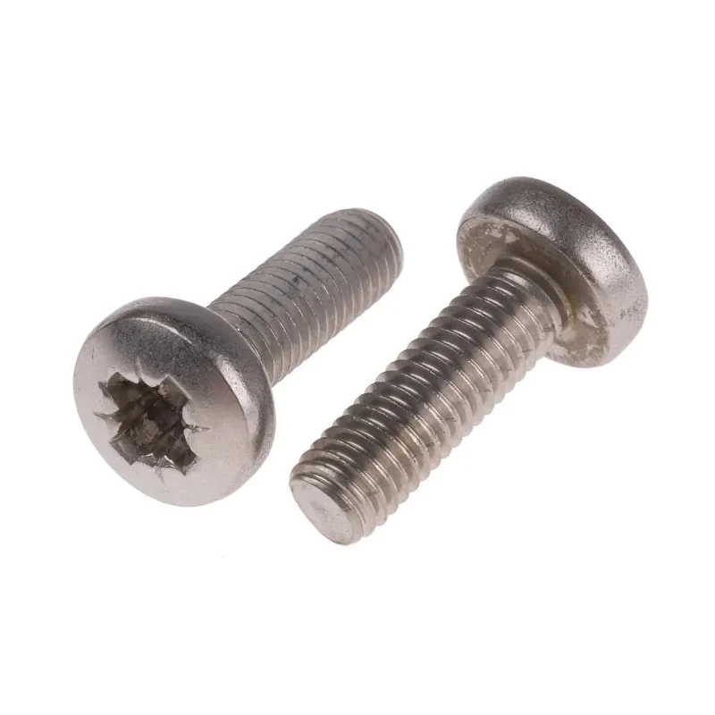 RS PRO Pan Head Pozidriv Stainless Steel Machine Screw M8 Thread 25 mm Length 914-1551