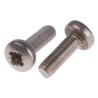 RS PRO Pan Head Pozidriv Stainless Steel Machine Screw M8 Thread 25 mm Length 914-1551