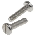 RS PRO Slotted Pan Head Stainless Steel Machine Screw M2.5 10 mm Length 914-1576