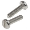 RS PRO Slotted Pan Head Stainless Steel Machine Screw M2.5 10 mm Length 914-1576