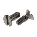 RS PRO Slot Countersunk Stainless Steel Machine Screw 4 mm M2 914-1624