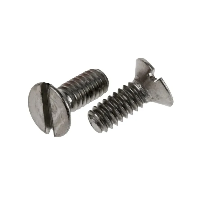 RS PRO Slot Countersunk Stainless Steel Machine Screw 4 mm M2 914-1624