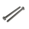 RS PRO Slot Pan Stainless Steel Machine Screw M6 Thread 70mm Length A2 Grade 914-1614