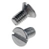 RS PRO Slot Countersunk Stainless Steel Machine Screw M2.5 Thread 5 mm Length 914-1630