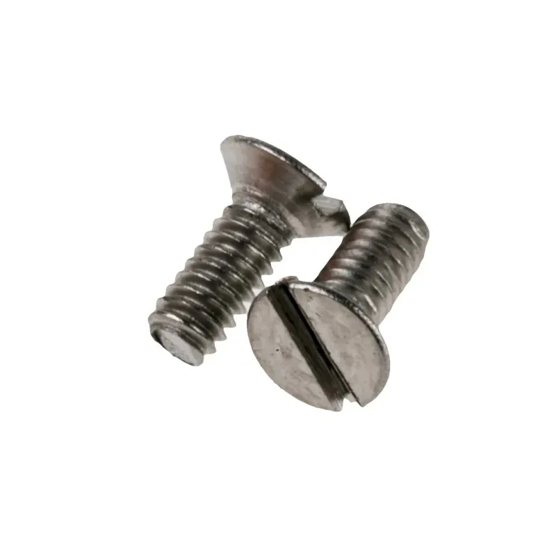 RS PRO Slot Countersunk Stainless Steel Machine Screw M2 Thread 5 mm Length 914-1633
