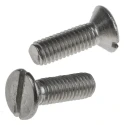 RS PRO Slot Countersunk Stainless Steel Machine Screw 16 mm M5 914-1674