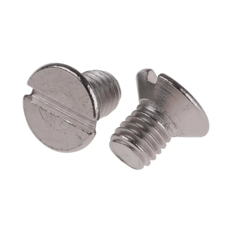 RS PRO Slot Countersunk Stainless Steel Machine Screw M5 Thread Length 8 mm 914-1677