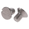 RS PRO Slot Countersunk Stainless Steel Machine Screw M5 Thread Length 8 mm 914-1677