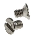 RS PRO Slot Countersunk Stainless Steel Machine Screw M3 5mm Length A2 Grade 914-1642
