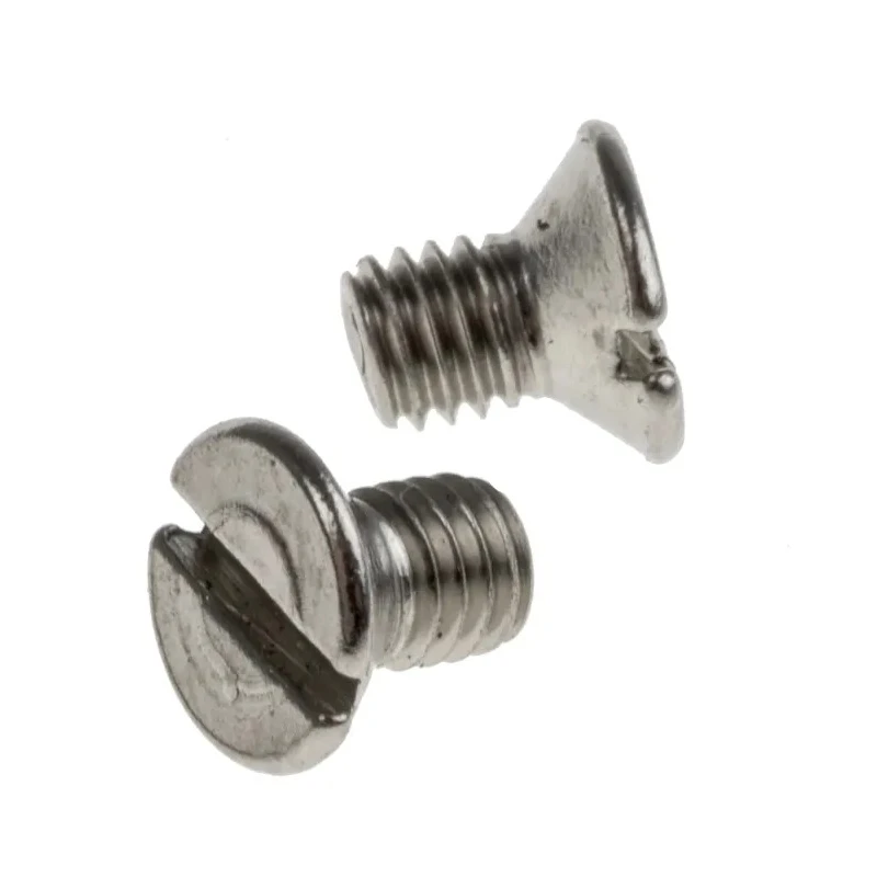 RS PRO Slot Countersunk Stainless Steel Machine Screw M3 5mm Length A2 Grade 914-1642