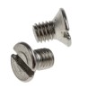 RS PRO Slot Countersunk Stainless Steel Machine Screw M3 5mm Length A2 Grade 914-1642