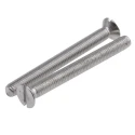 RS PRO Slot Countersunk Stainless Steel Machine Screw 50 mm M5 914-1680