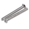 RS PRO Slot Countersunk Stainless Steel Machine Screw 50 mm M5 914-1680