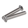 RS PRO Slot Countersunk Stainless Steel Machine Screw 40 mm M6 914-1703