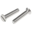 RS PRO Slot Countersunk Stainless Steel Machine Screw M8 40 mm A2 Plain Finish 914-1740