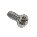 RS PRO Pozidriv Countersunk Stainless Steel Machine Screw 6 mm M2 914-1753