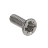 RS PRO Pozidriv Countersunk Stainless Steel Machine Screw 6 mm M2 914-1753