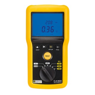 Chauvin Arnoux Insulation & Continuity Tester 250 V Min, 1 kV Max, 40 GΩ, CAT IV CA 6522 P01140822