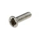 RS PRO Pozidriv Countersunk Stainless Steel Machine Screw 8 mm M2 914-1762