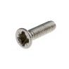 RS PRO Pozidriv Countersunk Stainless Steel Machine Screw 8 mm M2 914-1762