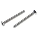RS PRO Pozidriv Countersunk Stainless Steel Machine Screw M4 40 mm A2 304 Grade 914-1793