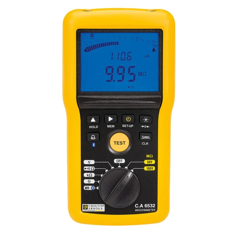 Chauvin Arnoux Insulation & Continuity Tester 50 V Min, 100 V Max, 20 GΩ CAT IV P01140832