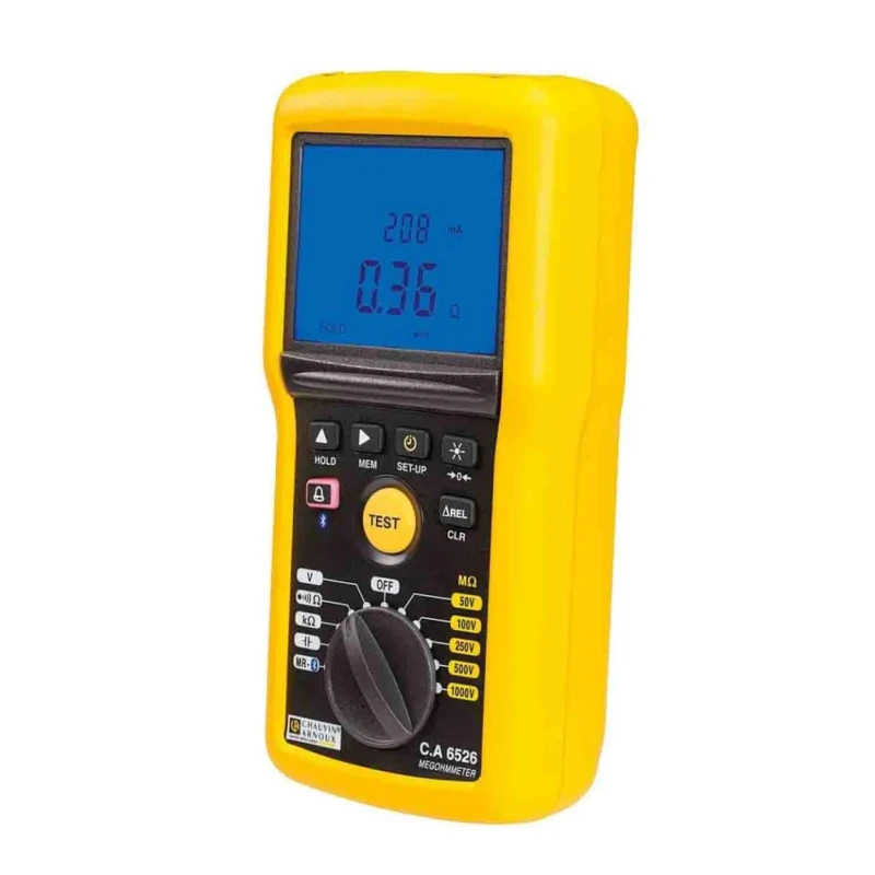 Chauvin Arnoux Insulation & Continuity Tester 50 V Min, 100 V Max, 20 GΩ CAT IV P01140832