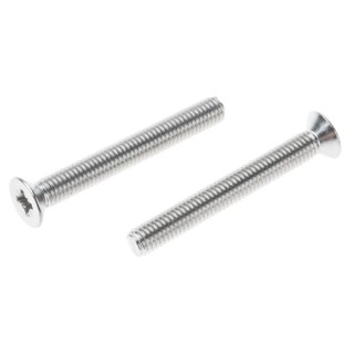 RS PRO Pozidriv Countersunk Stainless Steel Machine Screw M5 40 mm A2 Grade 914-1804