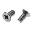 RS PRO Pozidriv Countersunk Stainless Steel Machine Screw M5 10 mm Length A2 Grade 914-1807