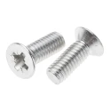 RS PRO Pozidriv Countersunk Stainless Steel Machine Screw M6 Thread 16 mm Length 914-1810